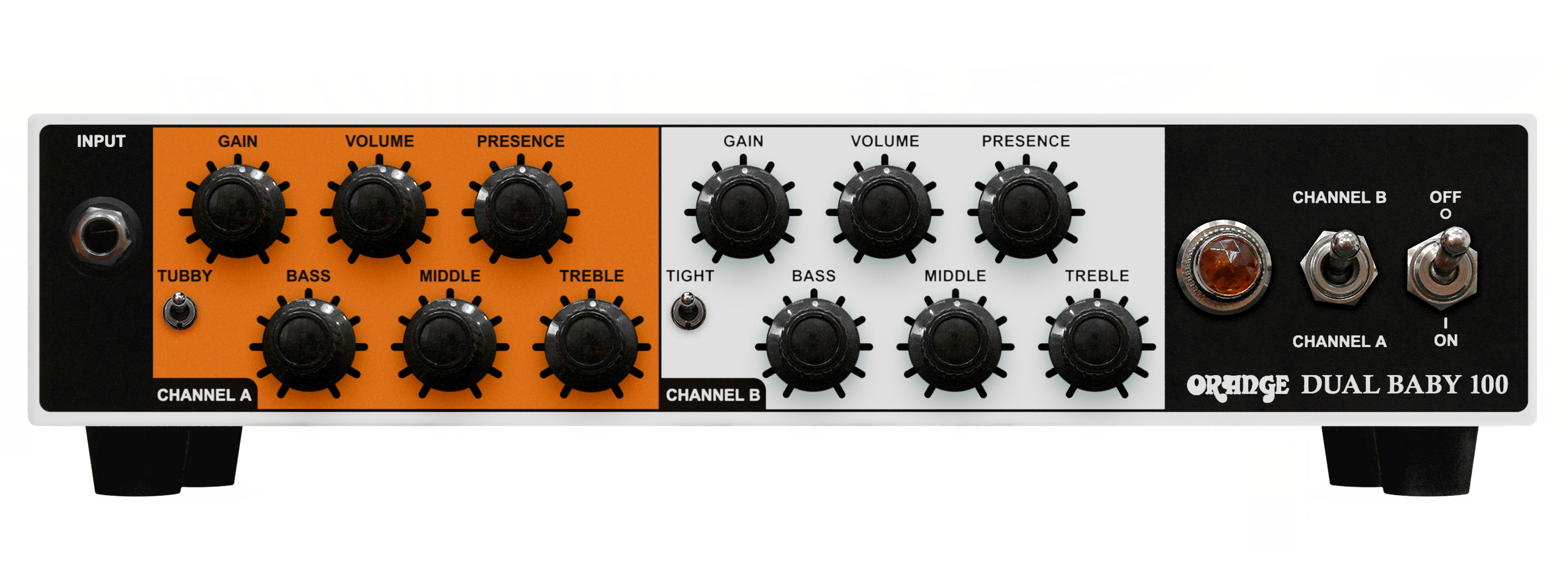B Stock : Orange Dual Baby 100 Amplifier 002